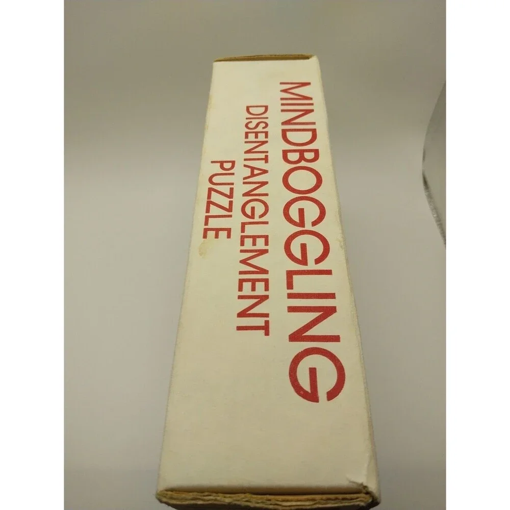 Uncles Puzzles Challenger Metal Disentanglement Intense Difficulty Vintage